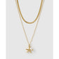 Star Girl Gold Pearl Necklace Stack - Necklaces