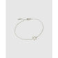Star Of David Charm Bracelet - Silver - Bracelets
