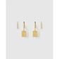 Star Sign Earring Stack - Aquarius - Earrings