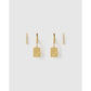 Star Sign Earring Stack - Sagittarius - Earrings