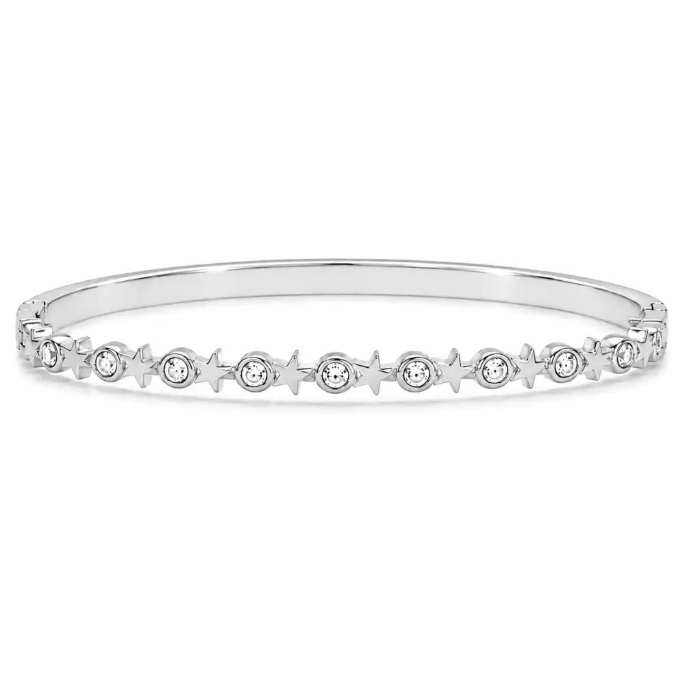 Stardust Bangle Bracelet - Silver / Small - Bracelets