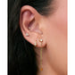 Starla Gold Chain Stud Earrings - Earrings