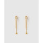 Starla Gold Chain Stud Earrings - Earrings
