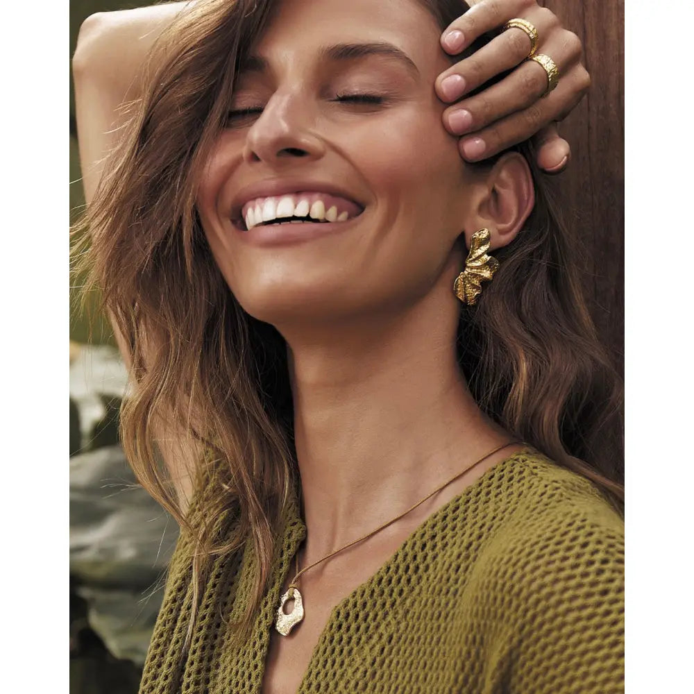 Stassia Gold Earrings - Earrings