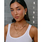Statement Gold Letter Necklace - Necklaces