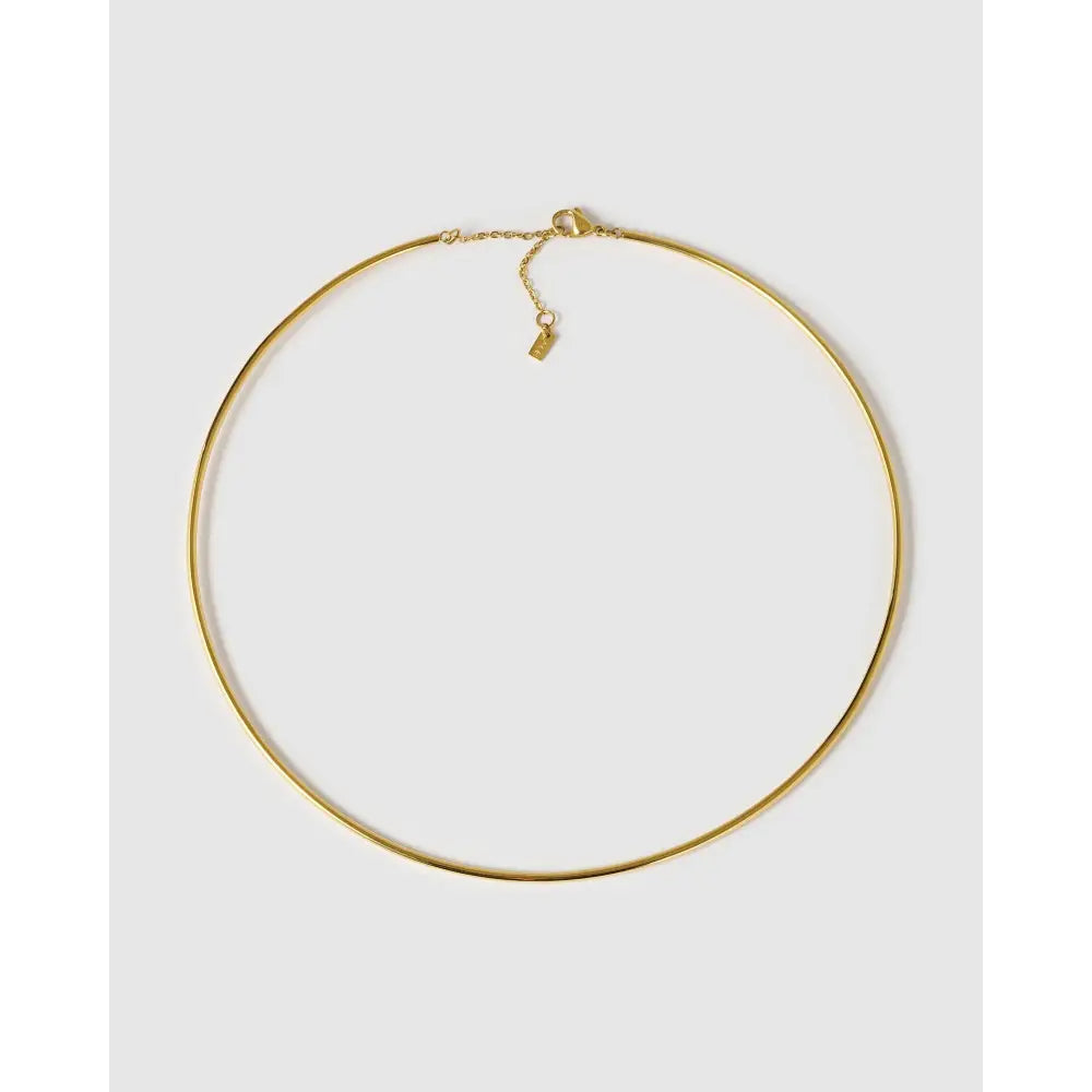 Storm Gold Collar Necklace - Necklaces