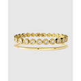 Sun-Kissed Gold Bracelet Stack - Bracelets