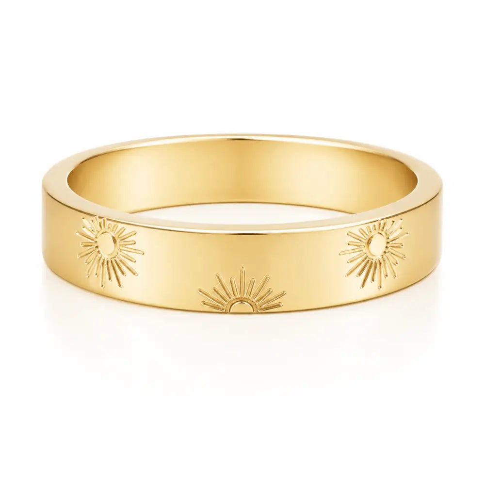 Sunbeam Ring - Gold / 4 - Rings