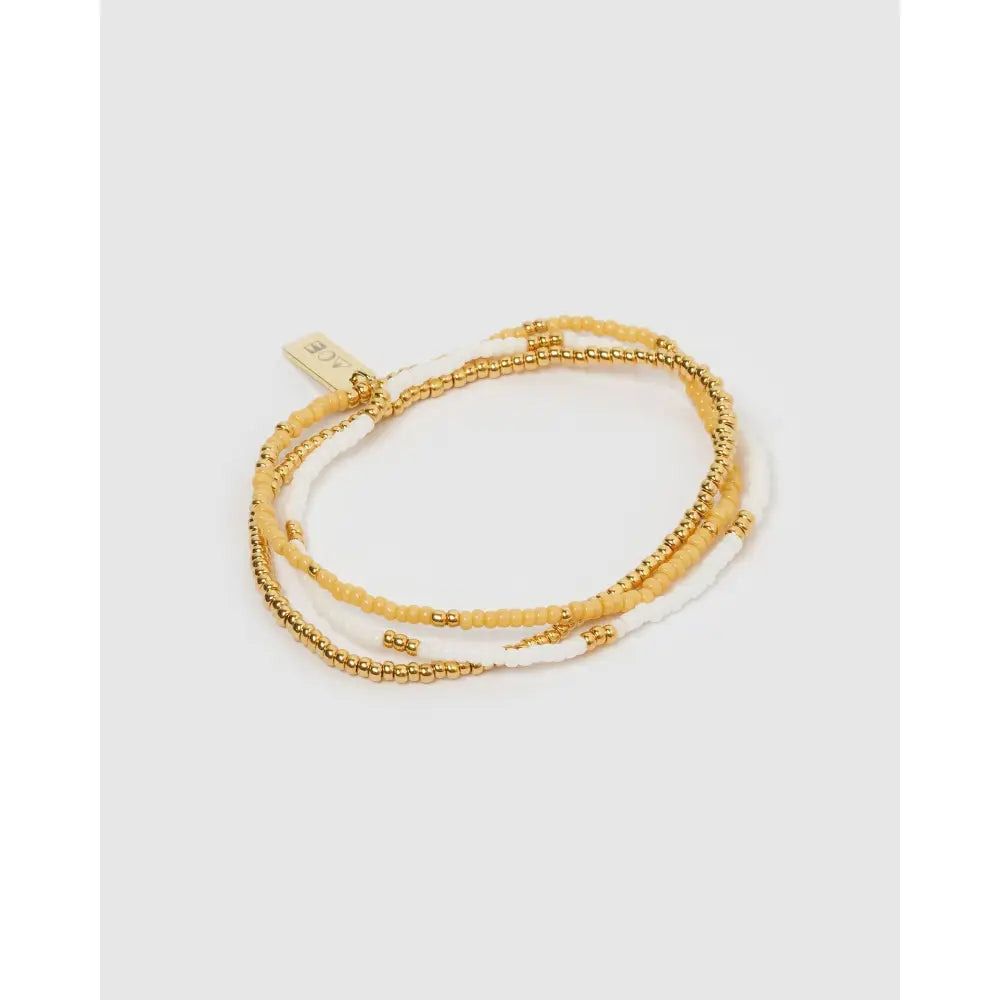 Sunny Bracelet Set - Mango Gold - Bracelets