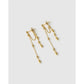 Suri Gold Earrings - Earrings