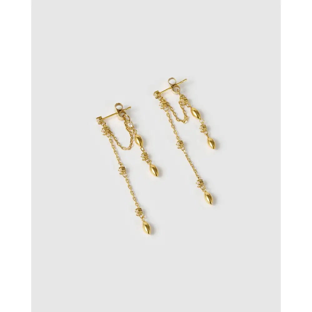 Suri Gold Earrings - Earrings