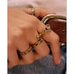 Sybella Gold Ring with Stones - Rings