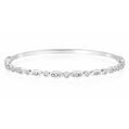 Sylvia Bangle Bracelet - Silver / Small - Bracelets