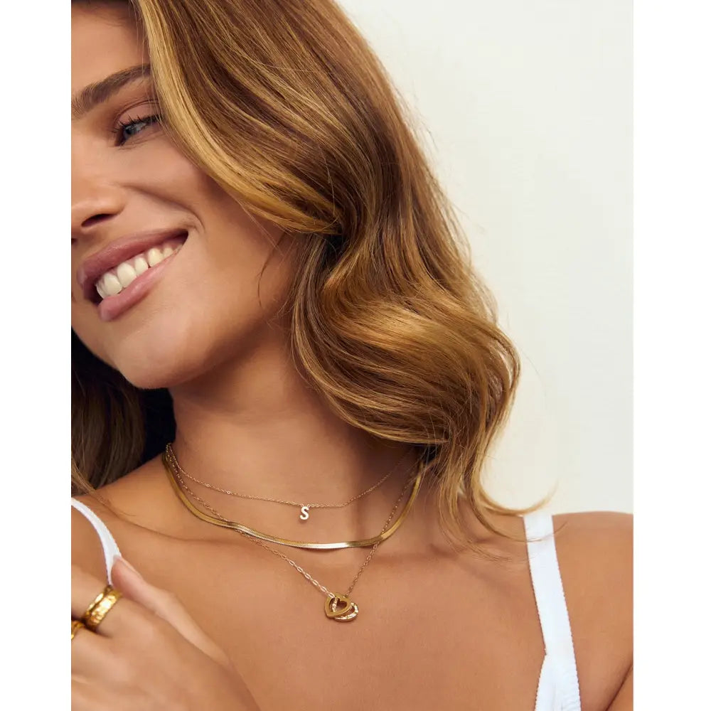 Sylvia Snake Chain Necklace - Necklaces