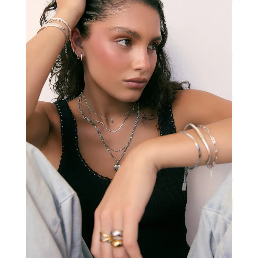 Tabitha Huggie Earrings - Earrings