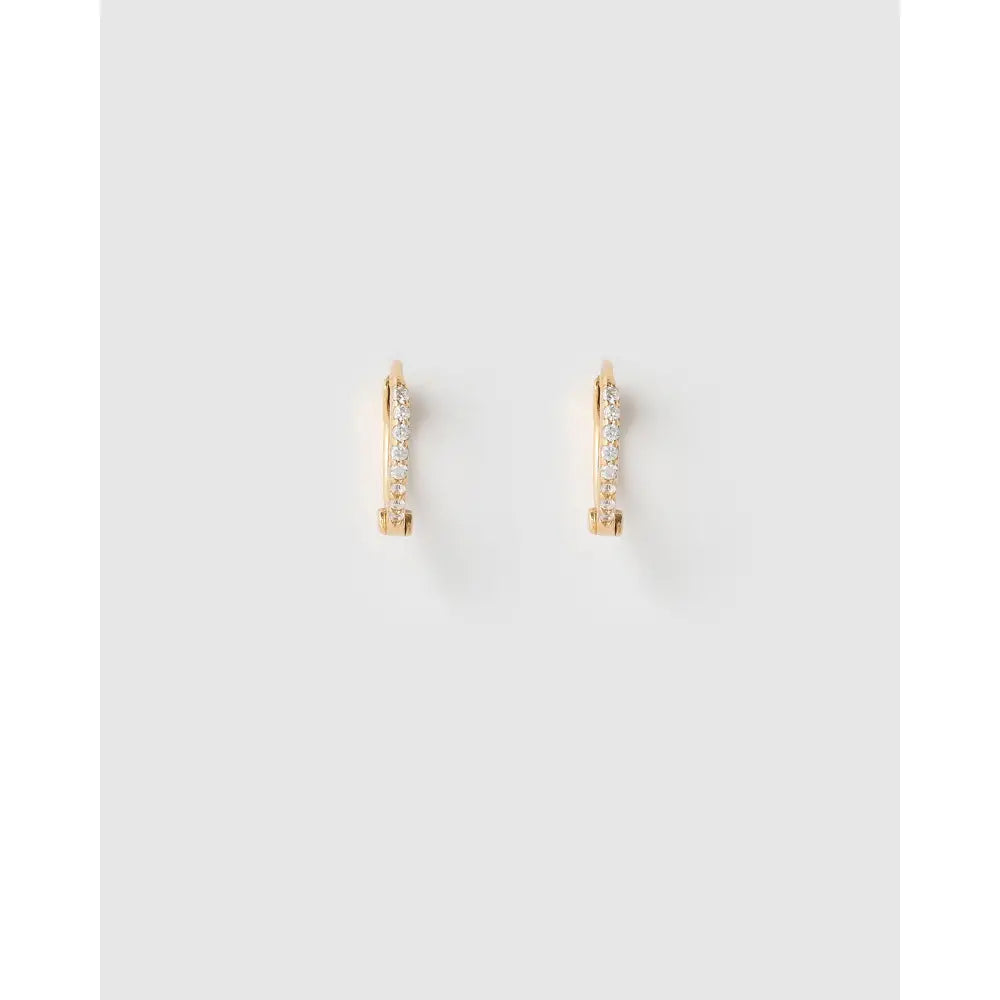 Tabitha Huggie Earrings - Earrings