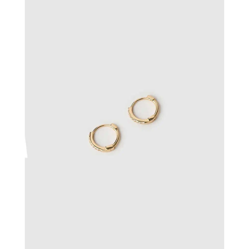 Tabitha Huggie Earrings - Earrings