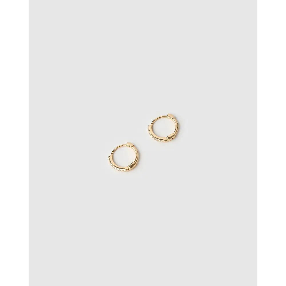 Tabitha Huggie Earrings - Earrings