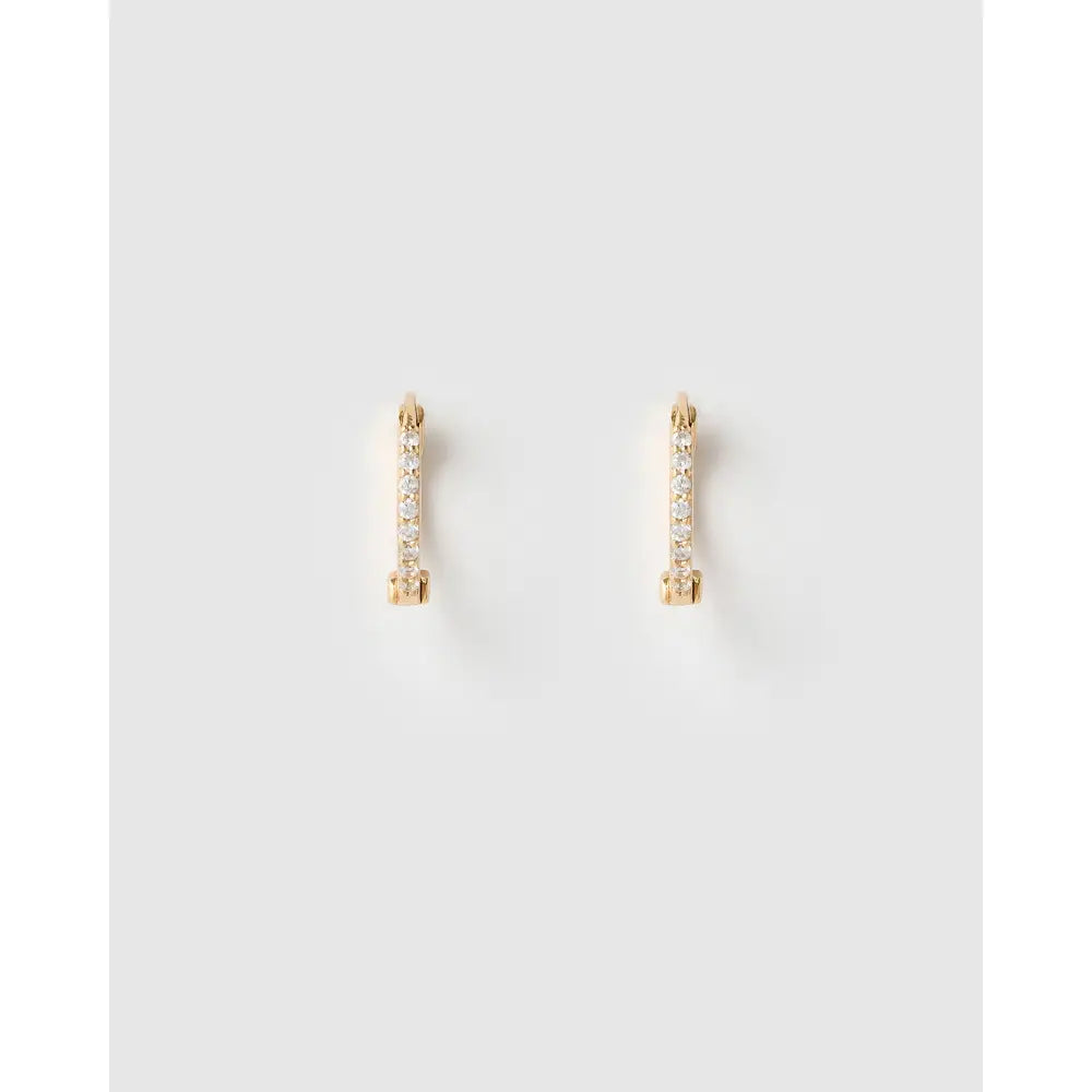 Tabitha Huggie Earrings - Earrings