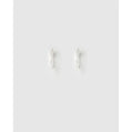 Tabitha Huggie Earrings - Mini / Silver - Earrings