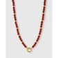 Tallulah Necklace - Red Agate - Necklaces