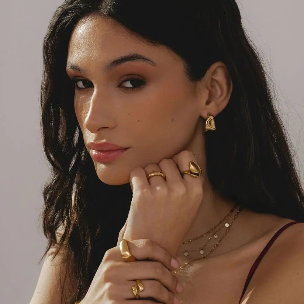 Tamara Hoop Earrings - Earrings
