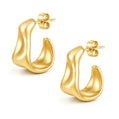 Tamara Hoop Earrings - Gold - Earrings
