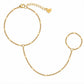 Tara Hand Chain Bracelet - Gold - Bracelets