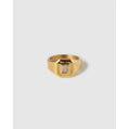 Tate Gold Signet Ring - Rings