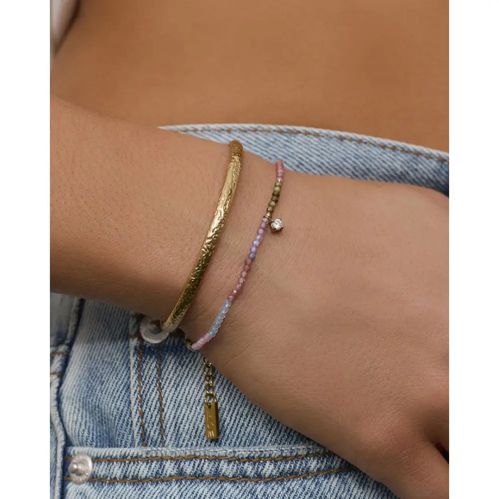 Taylor Gold Beaded Bracelet - Bracelets