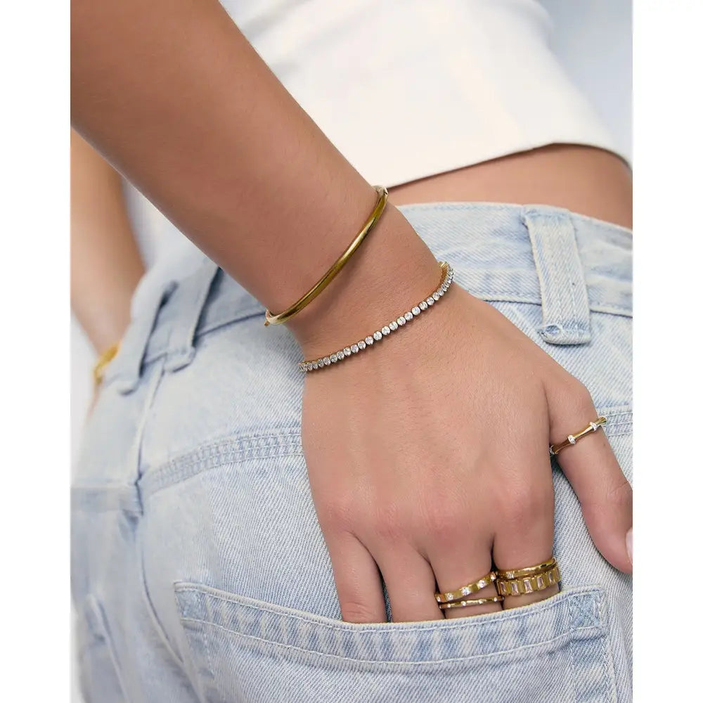 Tennis Bracelet Stack - Bracelets