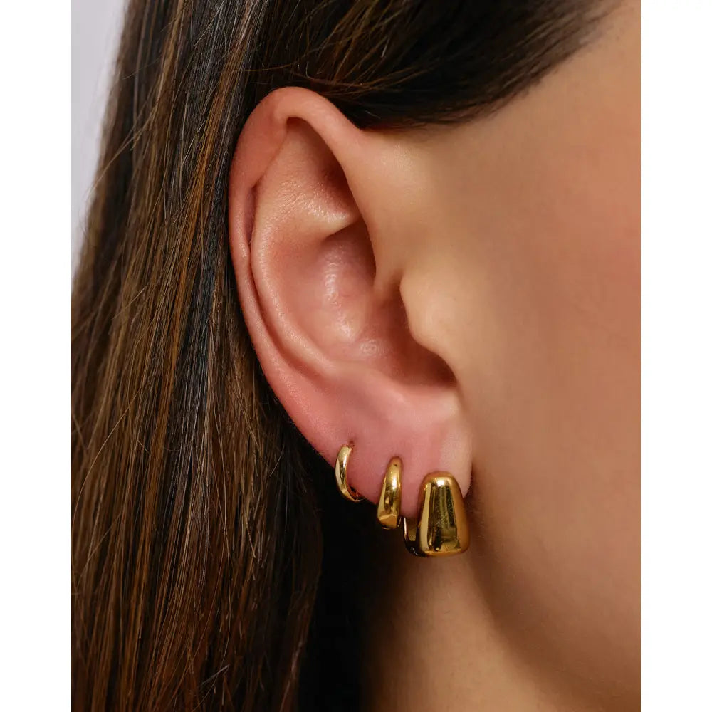 Tess Hoop Earrings - Earrings