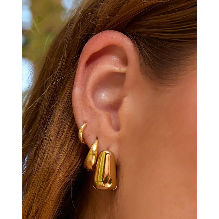 Tess Hoop Earrings - Earrings