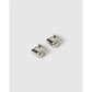 Tess Hoop Earrings - Mini - 12mm / Silver - Earrings