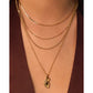 Together Forever Lovers Gold Necklace - Necklaces