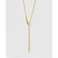 Together Forever Lovers Gold Necklace - Necklaces