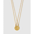 Together Forever Lovers Gold Necklace - Necklaces