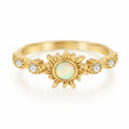 Tranquil Opal Ring - Gold / 5 - Rings