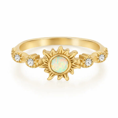 Tranquil Opal Ring - Gold / 5 - Rings