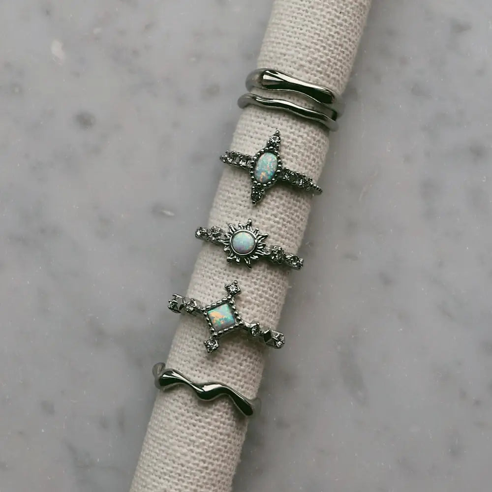 Tranquil Opal Ring - Rings