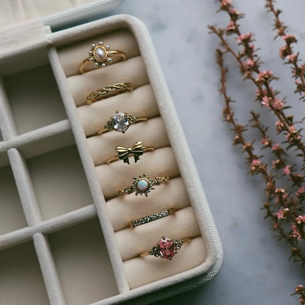 Tranquil Opal Ring - Rings