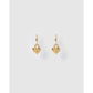 Treasure Heart Huggie Earrings - Earrings