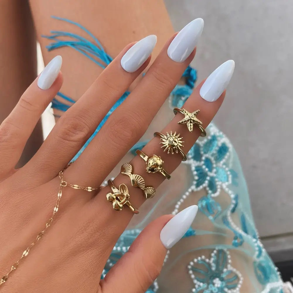 Treasure Starfish Ring - Rings