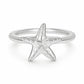 Treasure Starfish Ring - Silver / 6 - Rings