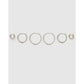Triple Hoop Earring Stack - Earrings