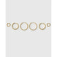 Triple Hoop Earring Stack - Earrings