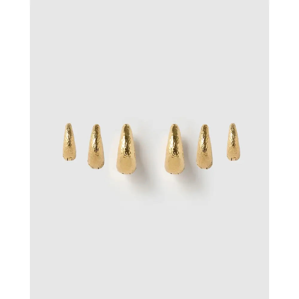 Triple Jax Gold Earring Stack - Earrings