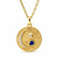Trixie Birthstone Necklace - Gold / September - Necklaces