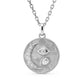 Trixie Birthstone Necklace - Silver / April - Necklaces