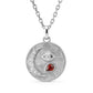 Trixie Birthstone Necklace - Silver / January - Necklaces